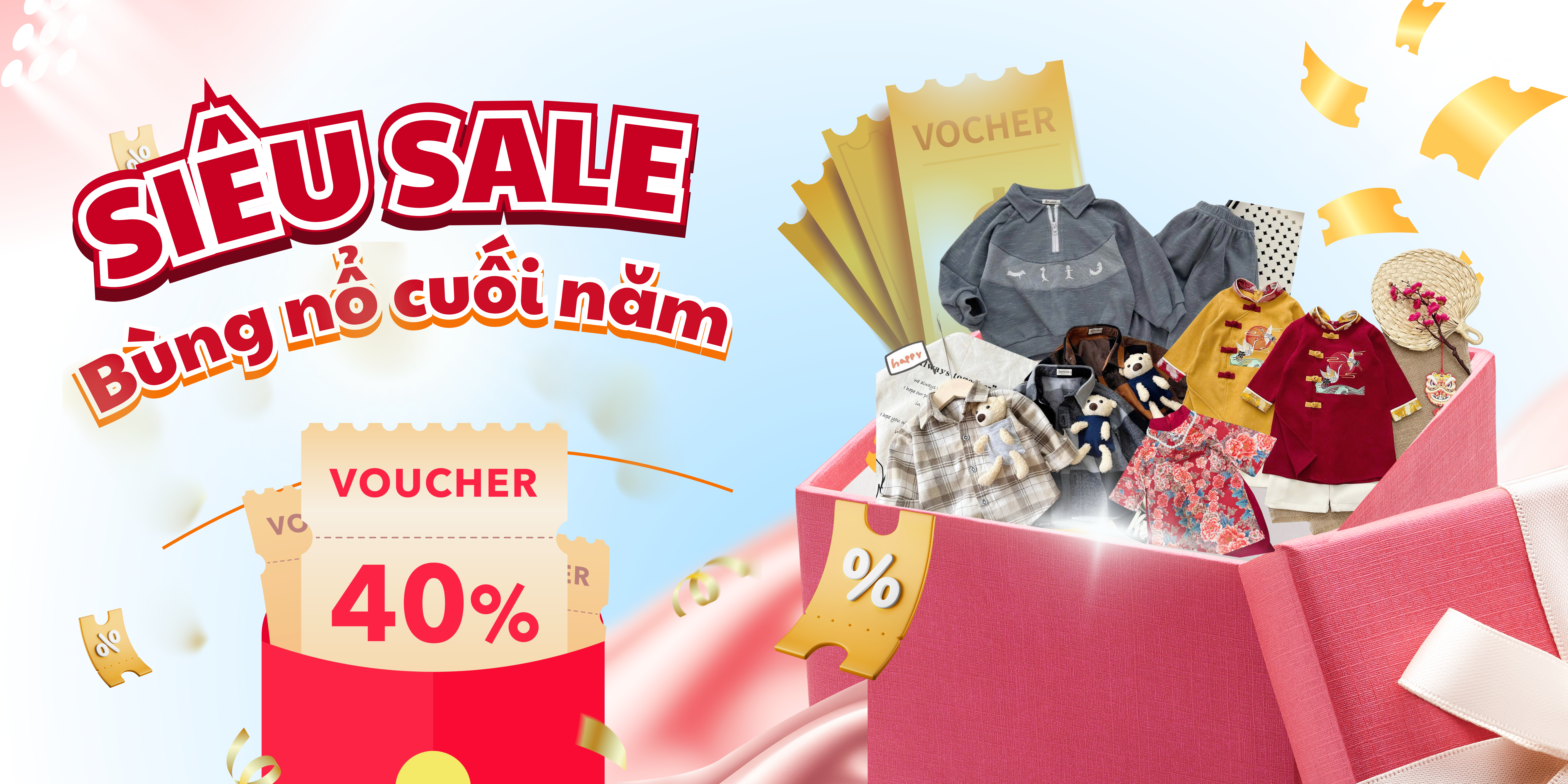 Banner sale Tết