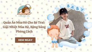 quần áo mùa hè cho bé trai
