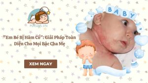 em bé bị hăm cổ