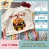 Set Áo Thun hamburger Quần Ống Bo Cầu Vồng Masha3