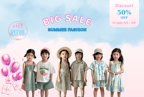 big sale mùa hè